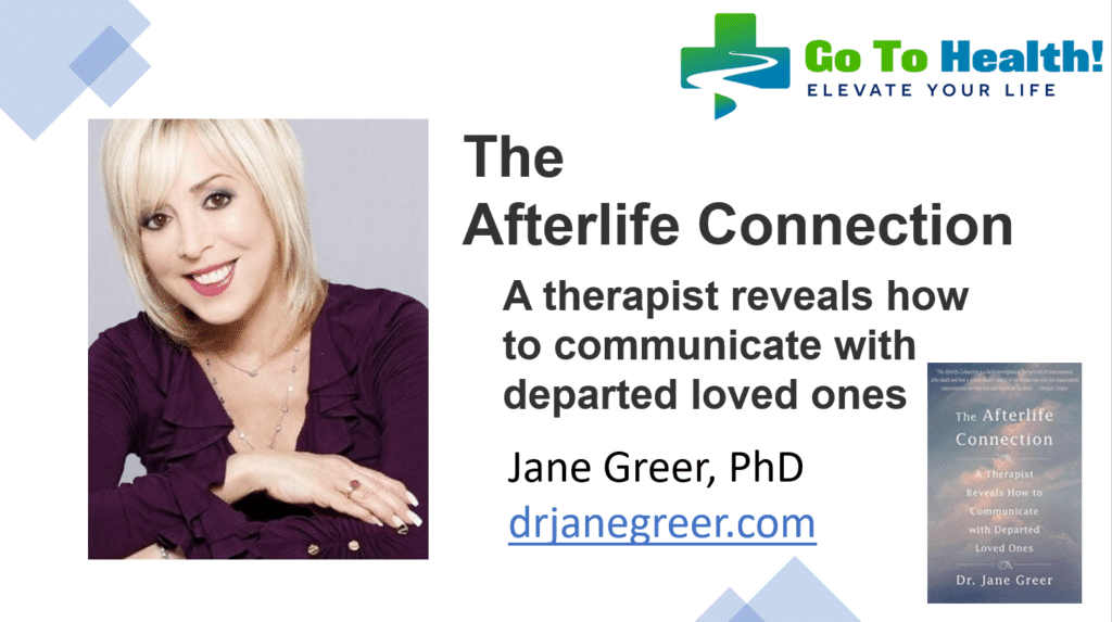 Dr Jane Greer PhD - The Afterlife Connection
