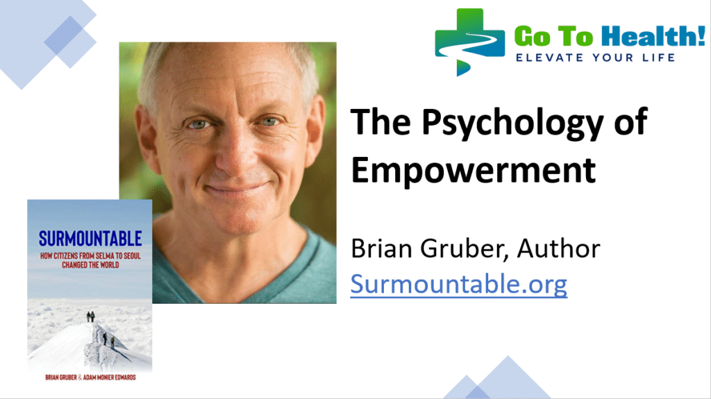 Psychology of Empowerment Brian Gruber Surmountable