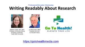 Writing Readably about Research Barbara Gastel MD MPH