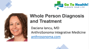 Whole Person Diagnosis and Treatment - Daciana Iancu MD