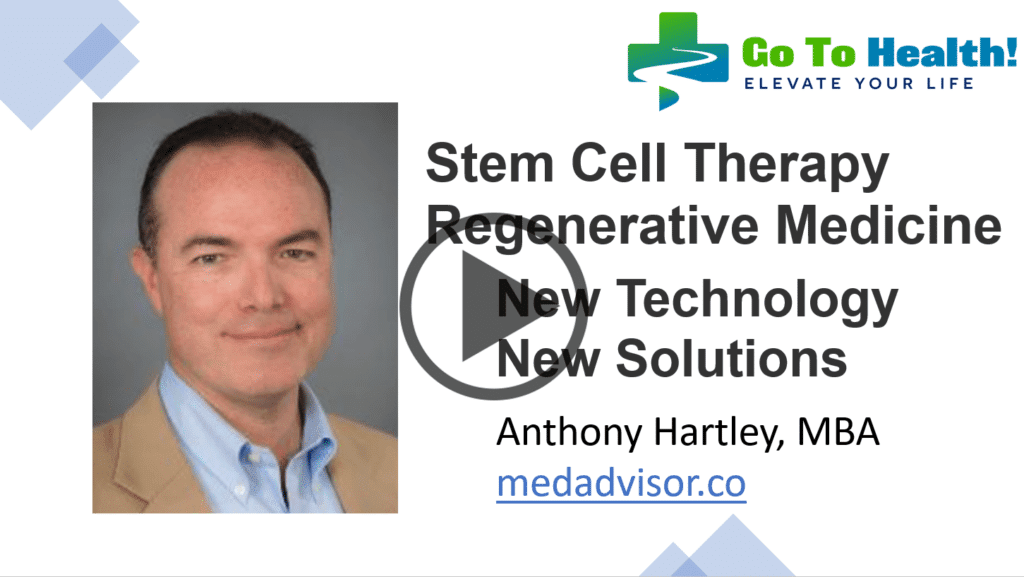 Stem Cell Therapy Anthony Hartley MedAdvisor