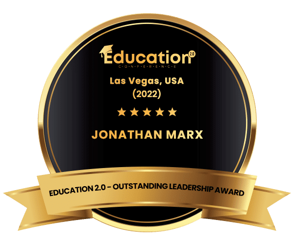 Outstanding Leadership in Education Award - Jonathan Marx MBA