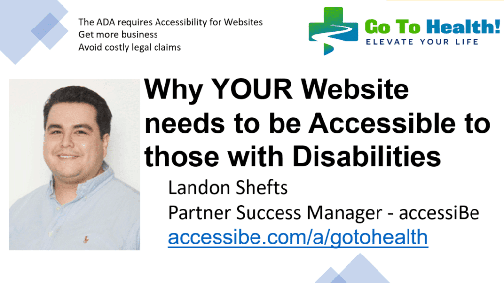 Why Your Website Needs to be Accessible to those with Disabilities