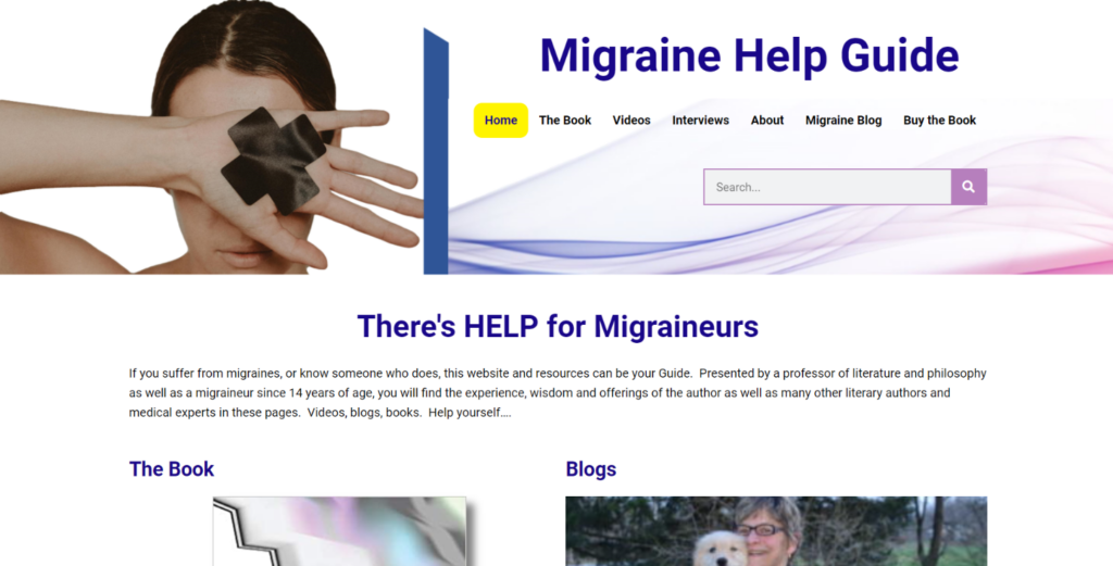 Migraine Help Guide Website