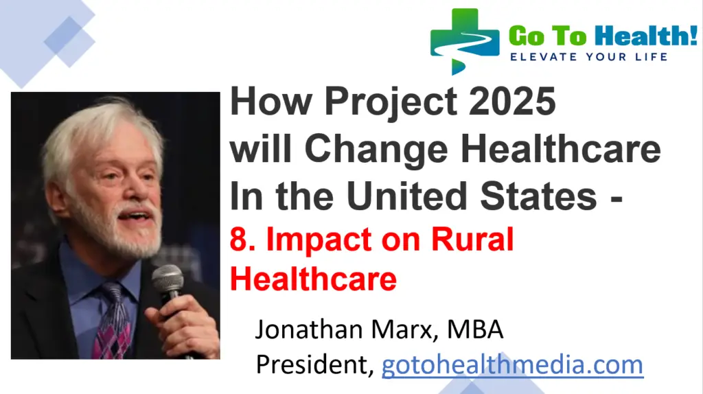 Project 2025 8 Impact on Rural Health