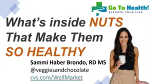 Whats inside nuts that makes them so healthy Sammi Haber Brondo CVS WellMarket