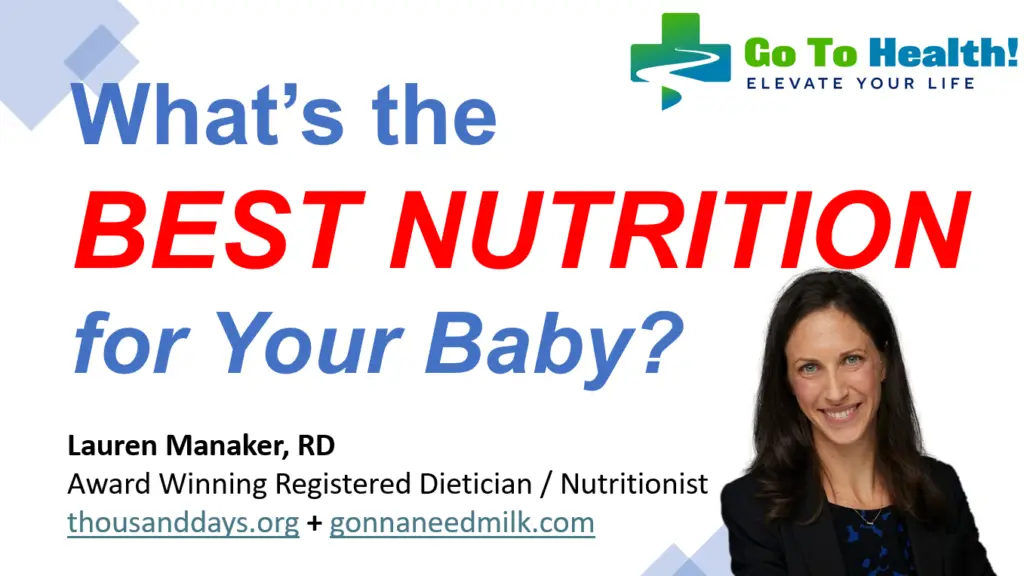 What is the Best Nutrition for your Baby - Lauren Manaker RD