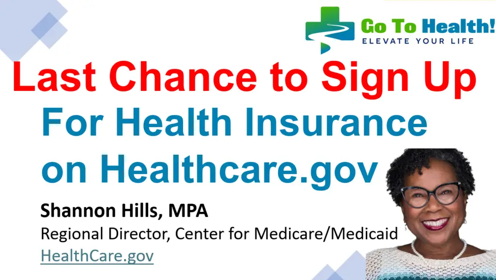 Last Chance to Sign Up for Health Insurance 2025 Healthcare dot Gov