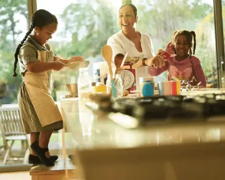 Dwarf child with Mother and Sister https://bit.ly/achondroplasia-dwarfism