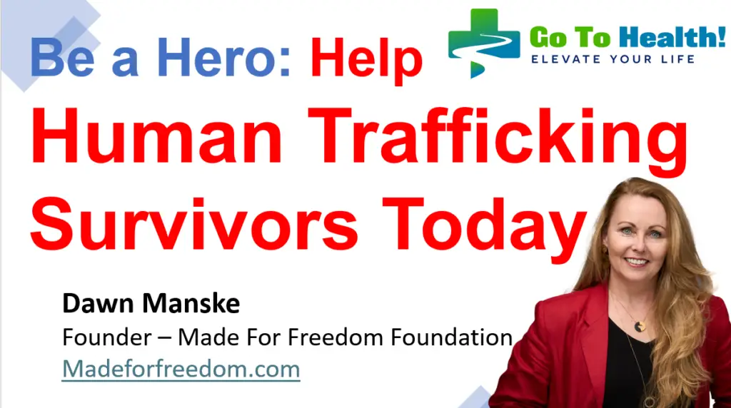 Be a Hero Help Human Trafficking Survivors Today