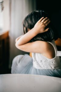anxious child
