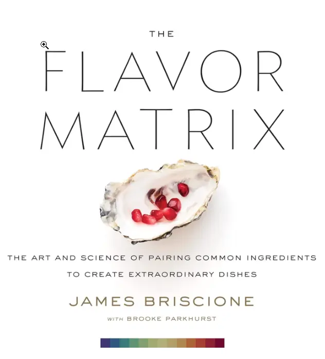 James Briscione The Flavor Matrix Book