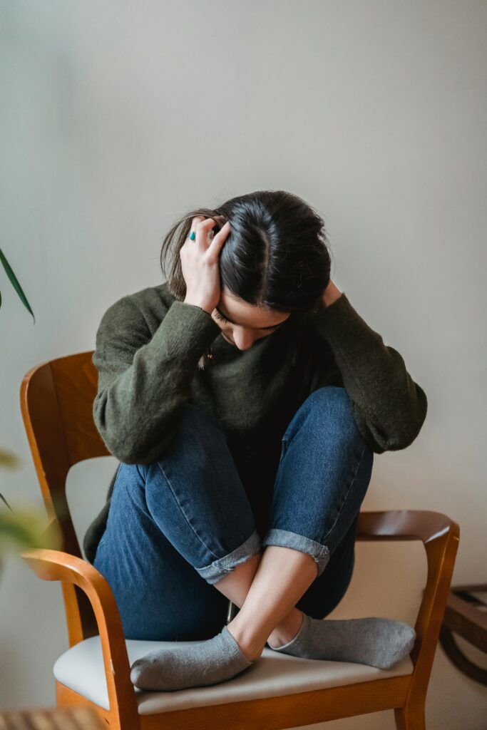 depression young woman