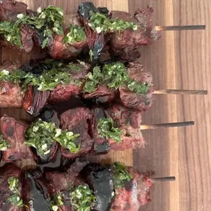 Grilled Tenderloin and Date Skewers