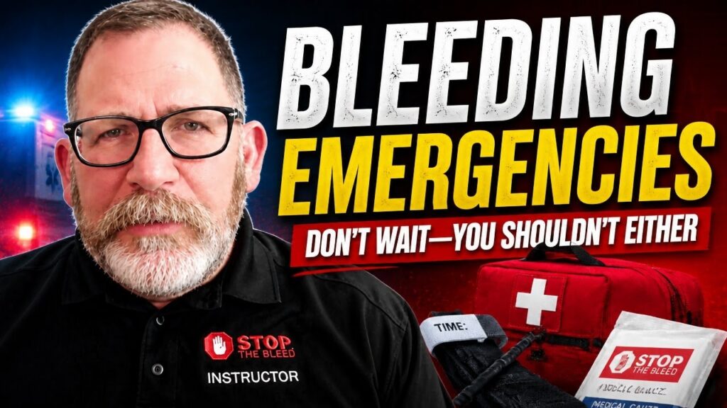 Bleeding Emergencies Do Not Wait - You Should Not Either