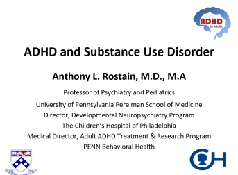 ADHD and SUD CME